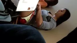 الرجل السمين كسر أخت ...