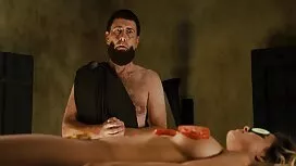 في السرير مع واحد من ...